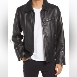 COPY - Men’s Karl Lagerfeld Motorcross Jacket 100% Genuine Leather New (Dead St…